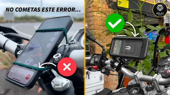 Comparación entre soporte abierto y soporte protector